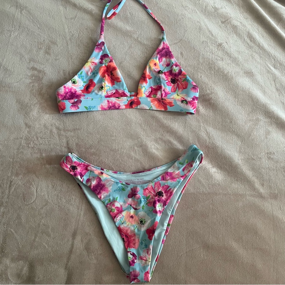 Victorias Secret Floral Bikini Set